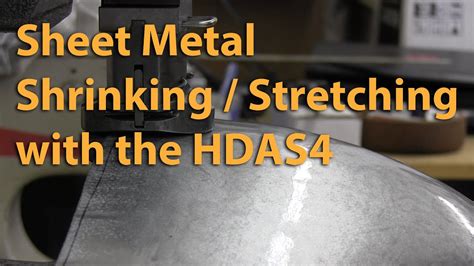 heat shrinking sheet metal|does heat shrink metal.